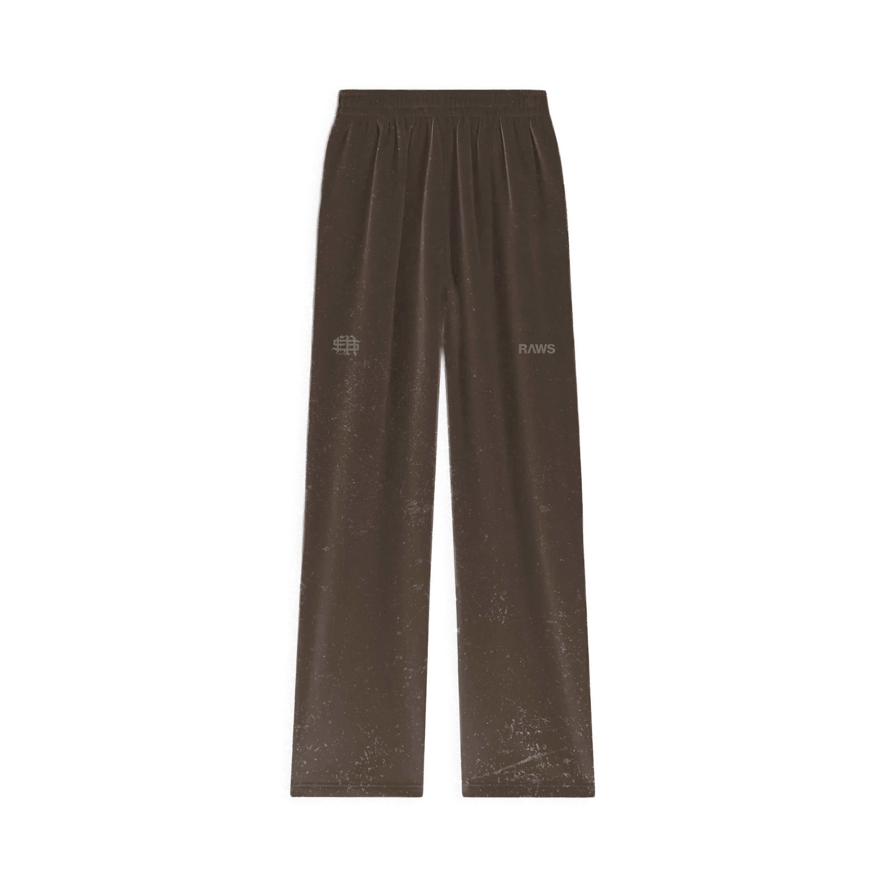 RAWS ESSENTIALS+ COTTON JOGGER PANTS : BROWN