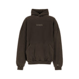 RAWS ESSENTIALS+ HOODIE : BROWN