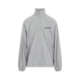 RAWS ESSENTIALS+ NYLON TRACKSUIT JACKET : GREY
