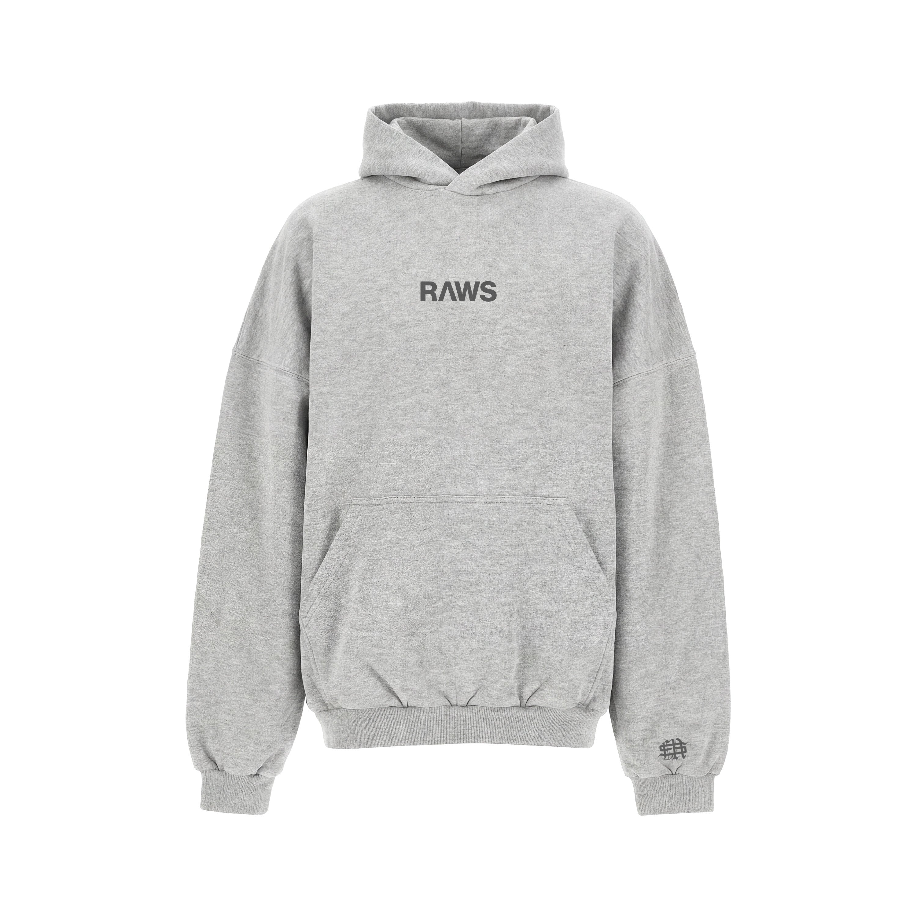 RAWS ESSENTIALS+ HOOD : GREY