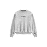 RAWS ESSENTIALS+ CREW SWEATER : GREY