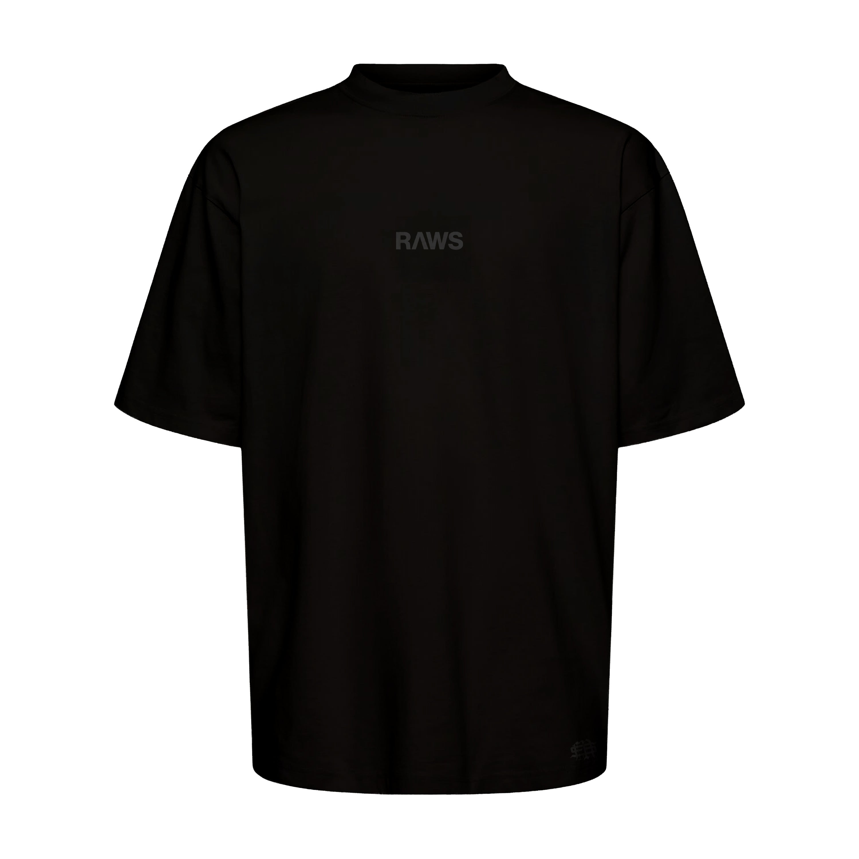 RAWS ESSENTIALS+ T-SHIRT : BLACK