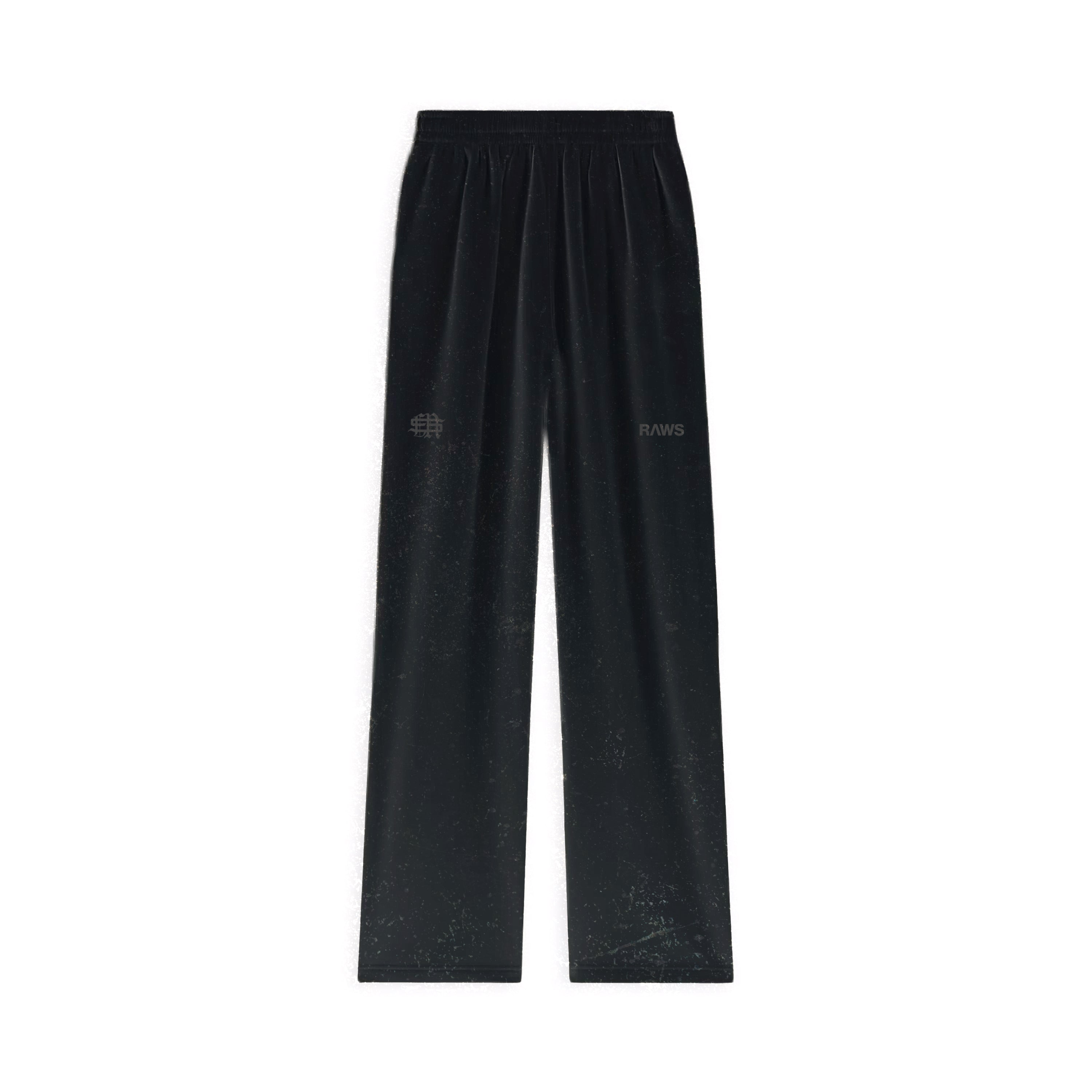 RAWS ESSENTIALS+ COTTON JOGGER PANTS : BLACK