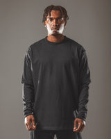 RAWS Heavyweight Double Layer Tee : Black