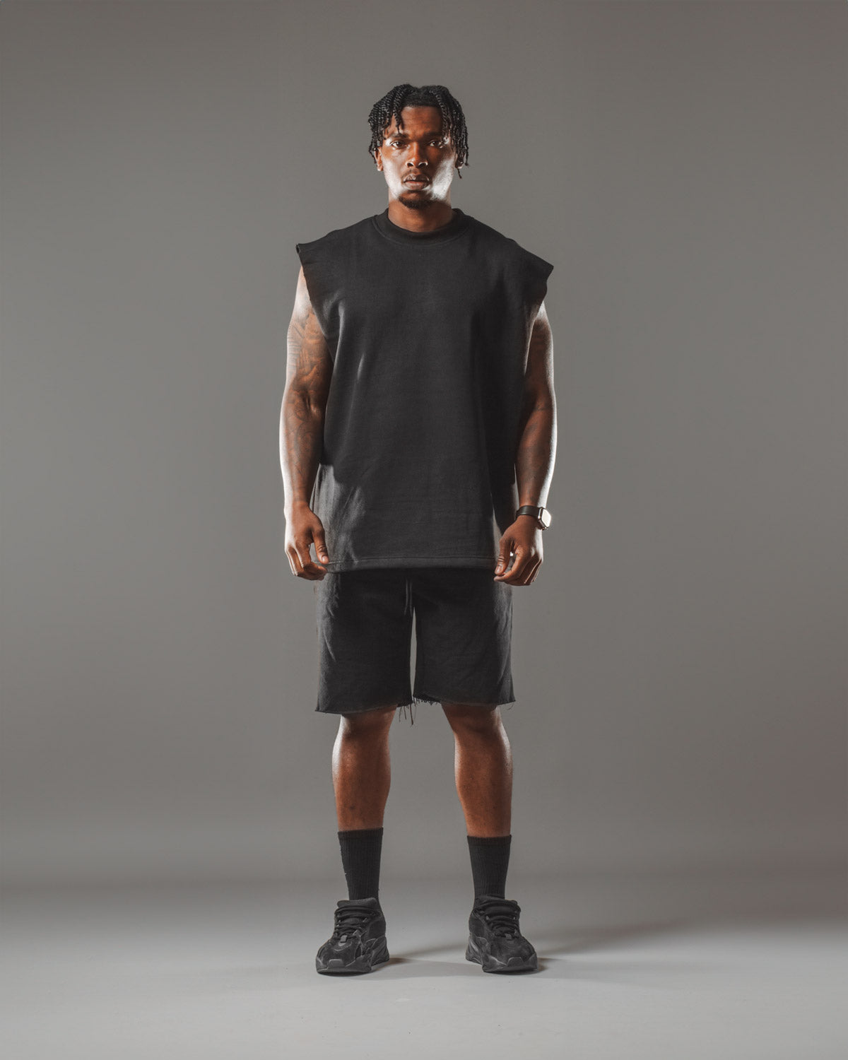 RAWS Heavyweight Sleeveless Tee : Black