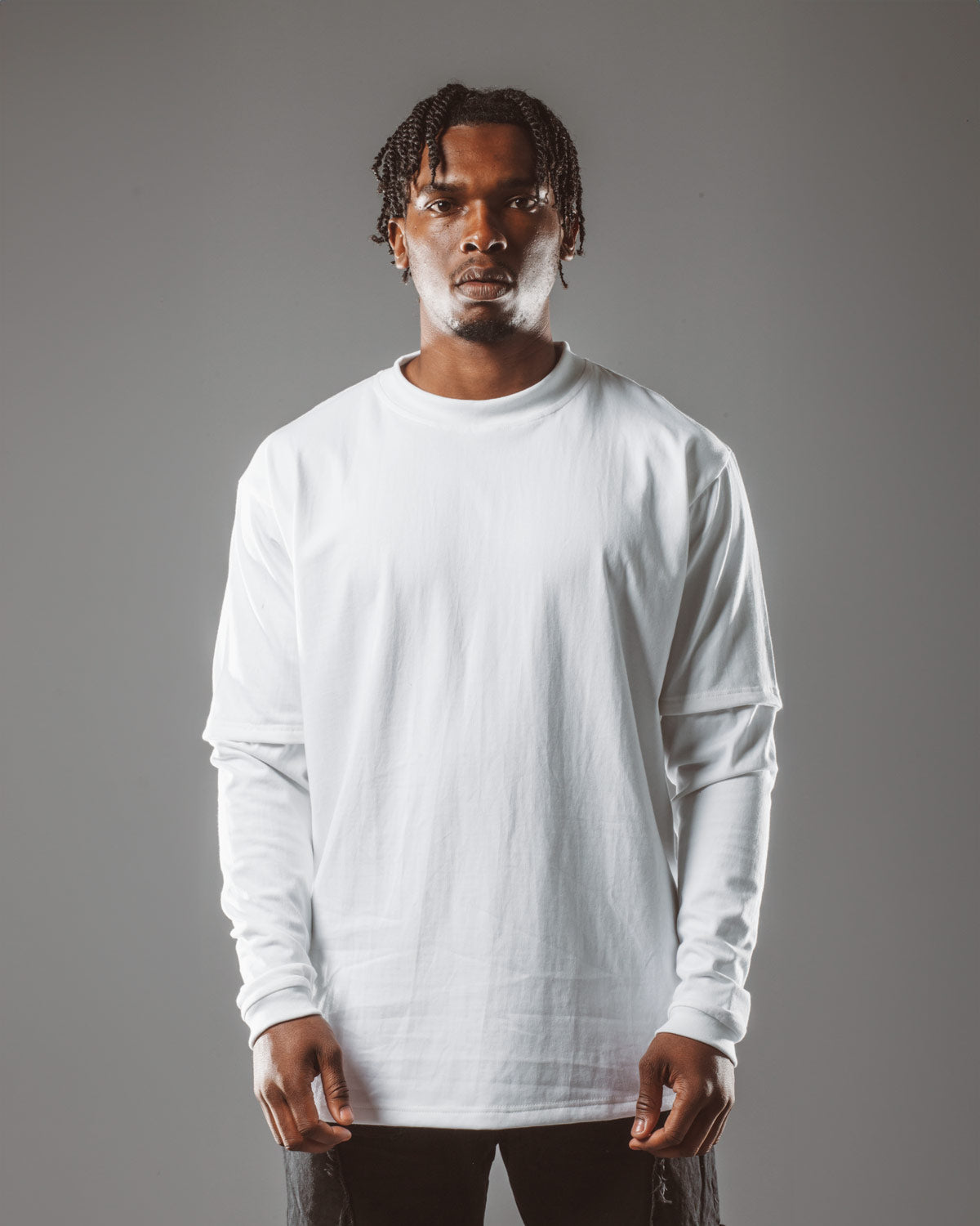 RAWS Heavyweight Double Layer Tee : White