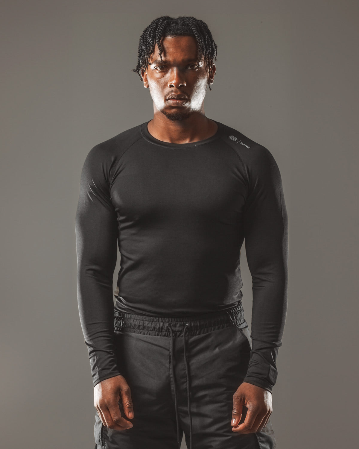 Long Sleeve Base Layer : Black RAWS Terrain x [PERFORMANCE]