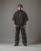 RAWS Terrain 1/4 Zip Tee : Black