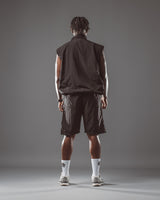 RAWS Warm Up Track Vest : Black