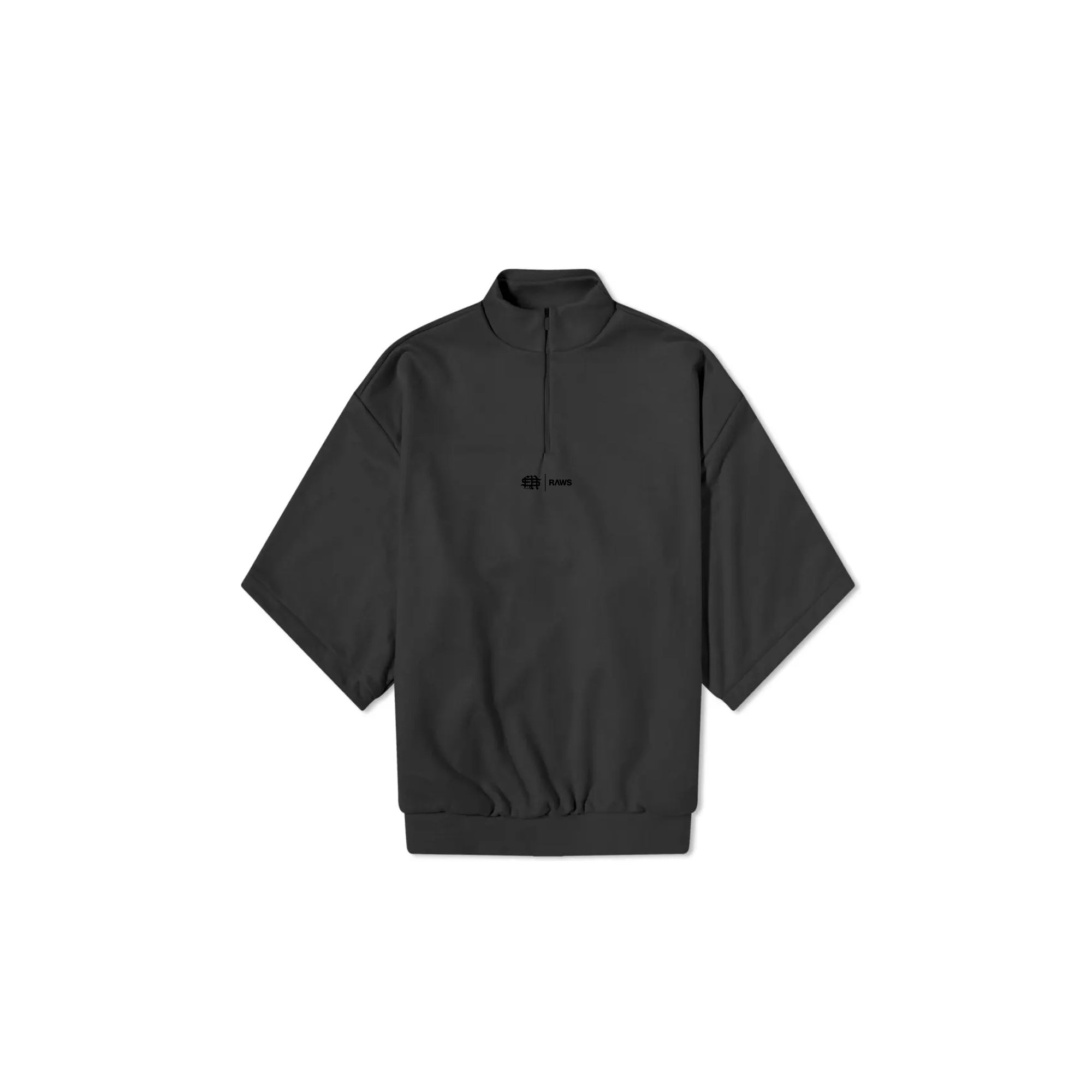 RAWS Terrain 1/4 Zip Tee : Black