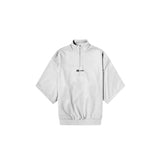 RAWS Terrain 1/4 Zip Tee : Silver