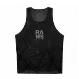 RAWS MESH RUNNING VEST : BLACK / GREY