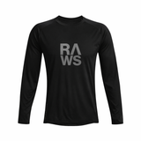RAWS TRAIL LONG SLEEVE T-SHIRT : BLACK
