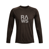 RAWS TRAIL LONG SLEEVE T-SHIRT : BROWN