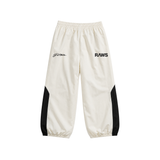 RAWS FUTBOL NYLON TRACKSUIT PANTS : CREAM