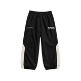 RAWS FUTBOL NYLON TRACKSUIT PANTS : BLACK