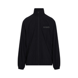 RAWS ESSENTIALS+ NYLON TRACK JACKET : BLACK