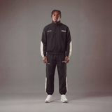 RAWS FUTBOL NYLON TRACKSUIT PANTS : BLACK