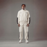 RAWS FUTBOL NYLON TRACKSUIT JACKET : CREAM