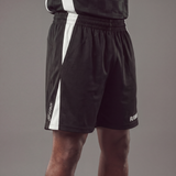 RAWS FUTBOL SOCCER SHORTS : BLACK