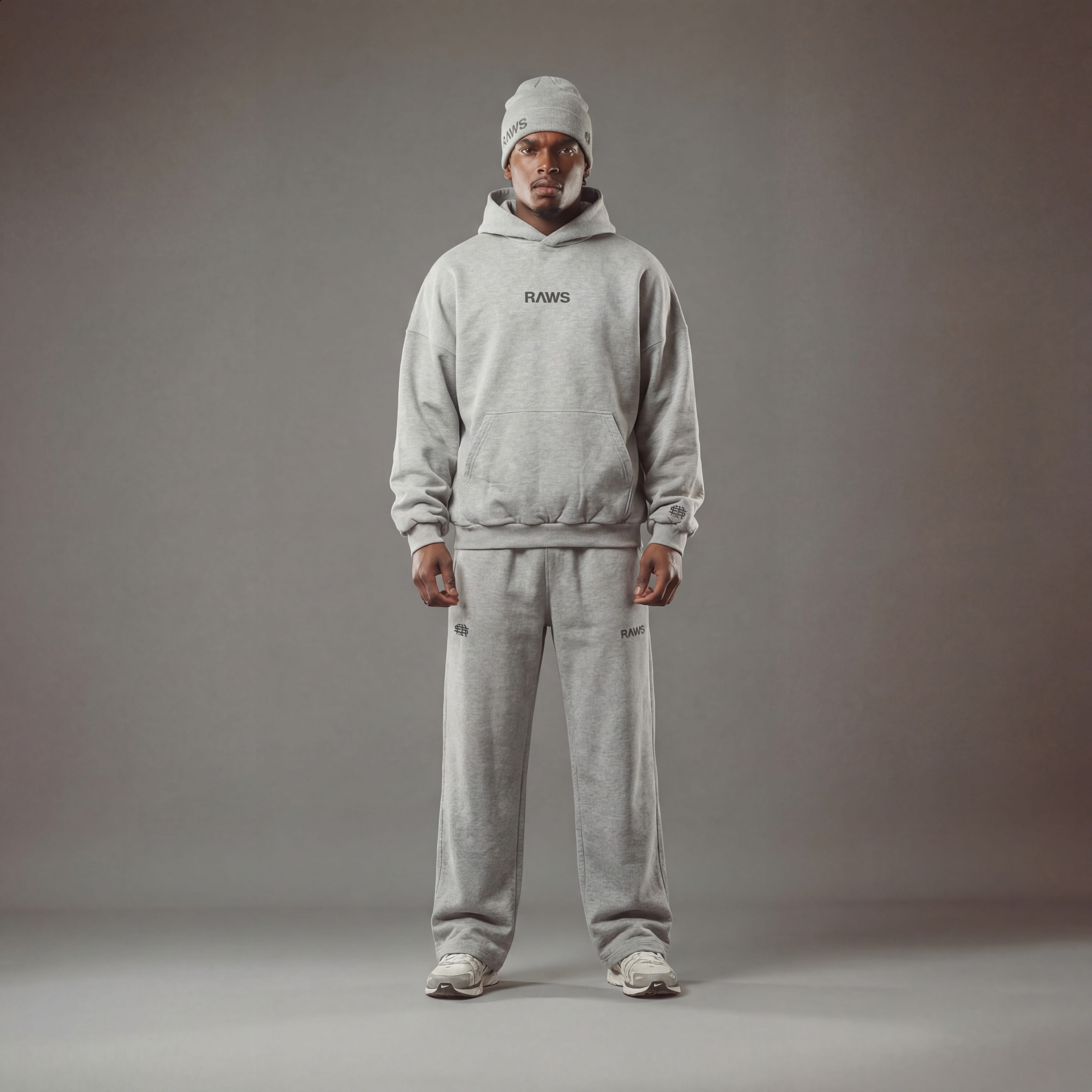 RAWS ESSENTIALS+ HOOD : GREY