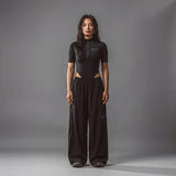 RAWS Womens Short Sleeve T-Shirt : Black