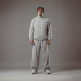 RAWS ESSENTIALS+ NYLON TRACKSUIT JACKET : GREY