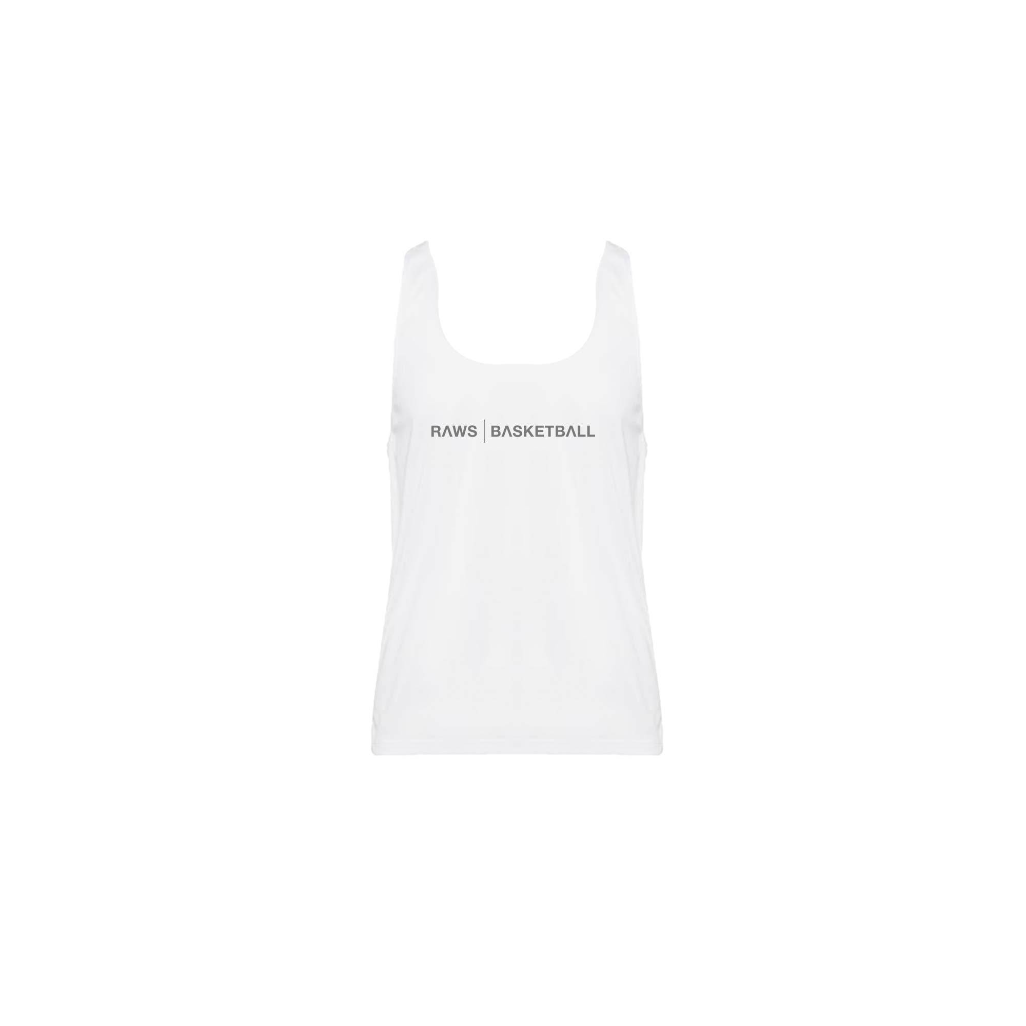 RAWS Men's Basketball Vest - White