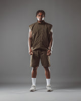 RAWS Warm Up Track Shorts : Khaki Grün