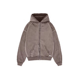 RAWS Heavyweight Zip Hood : Braun