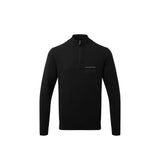 1/4 Zip Active Training Longsleeve : Negro RAWS : [PERFORMANCE]