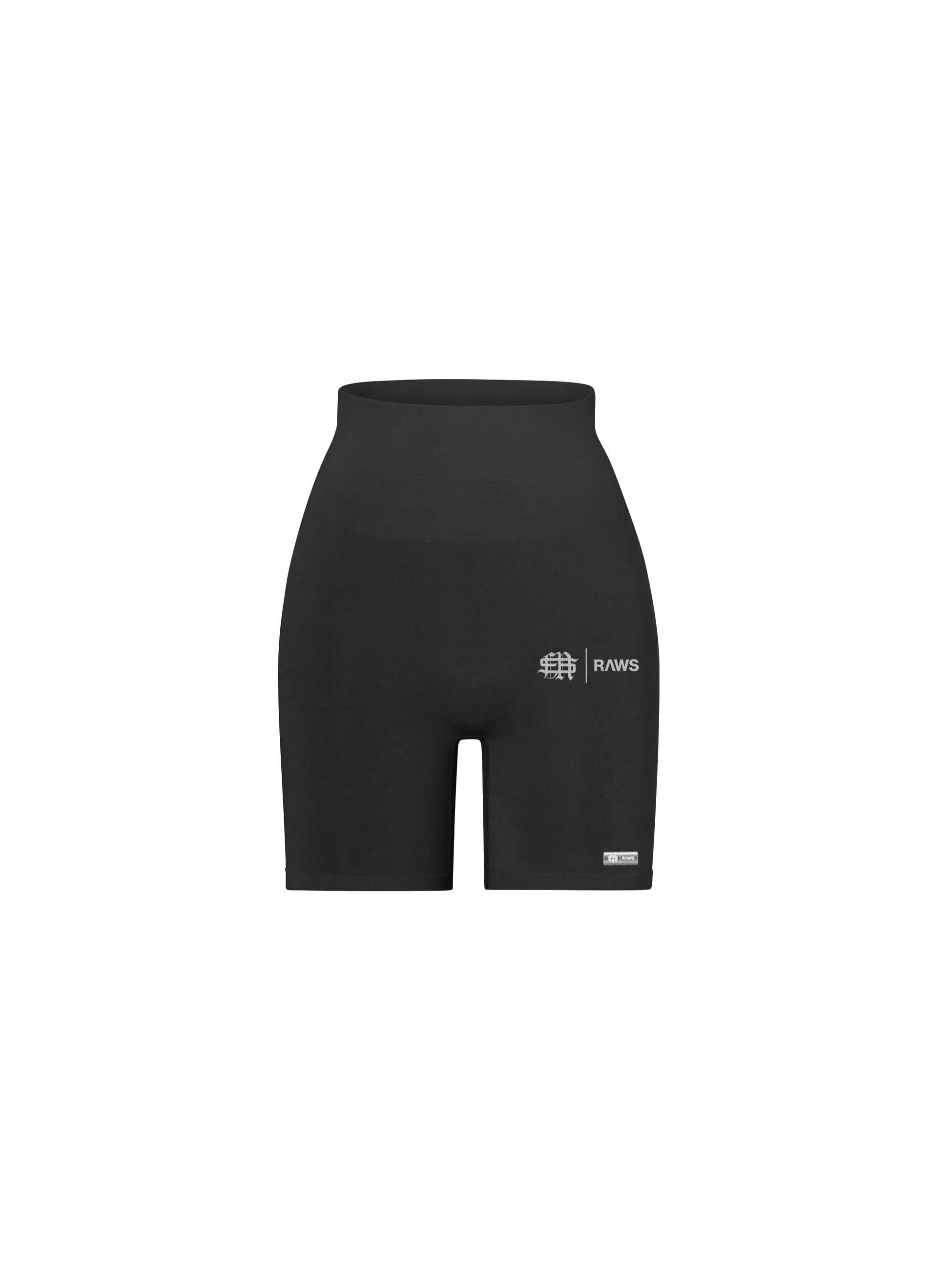 RAWS Womens Training Shorts : Negro