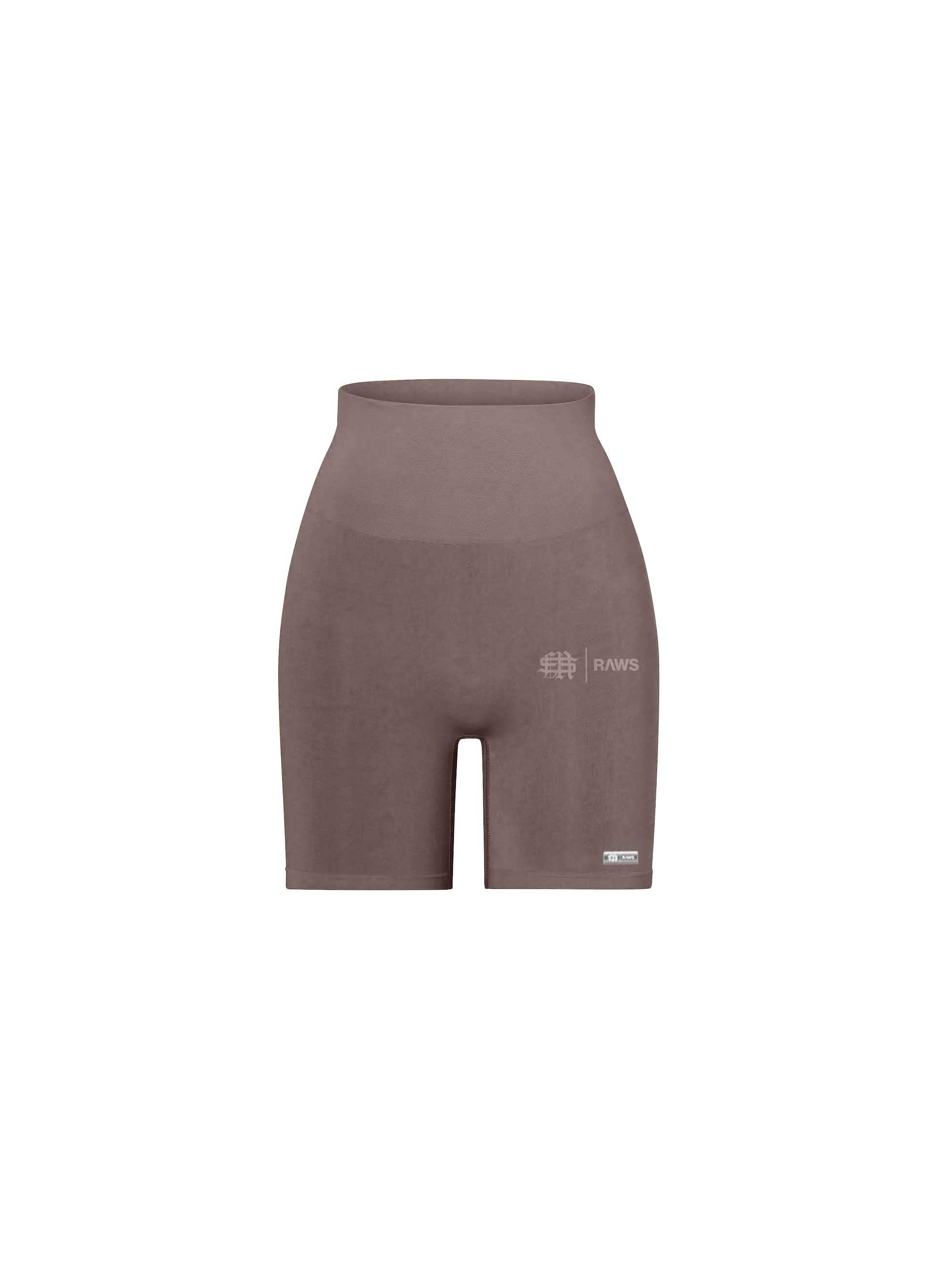 RAWS Womens Training Shorts : Marrón