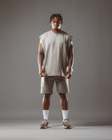 RAWS Heavyweight Sleeveless Tee : Gris