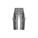 Pantalon cargo RAWS : Gris / Gris foncé