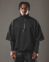 RAWS Terrain 1/4 Zip Tee : Noir