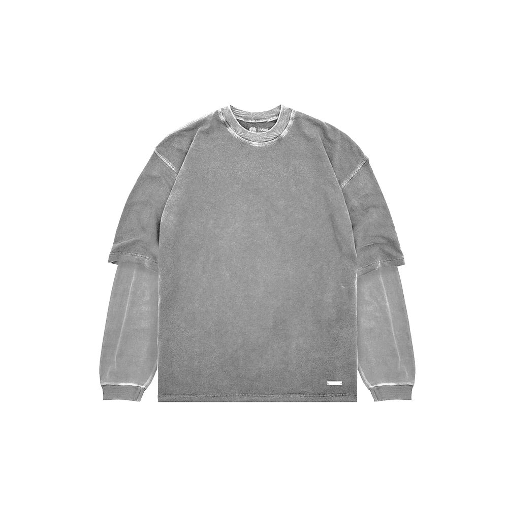 Tee-shirt double épaisseur RAWS Heavyweight : Gris