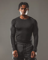 Lange Mouw Base Layer : Zwart RAWS Terrain x [PERFORMANCE].