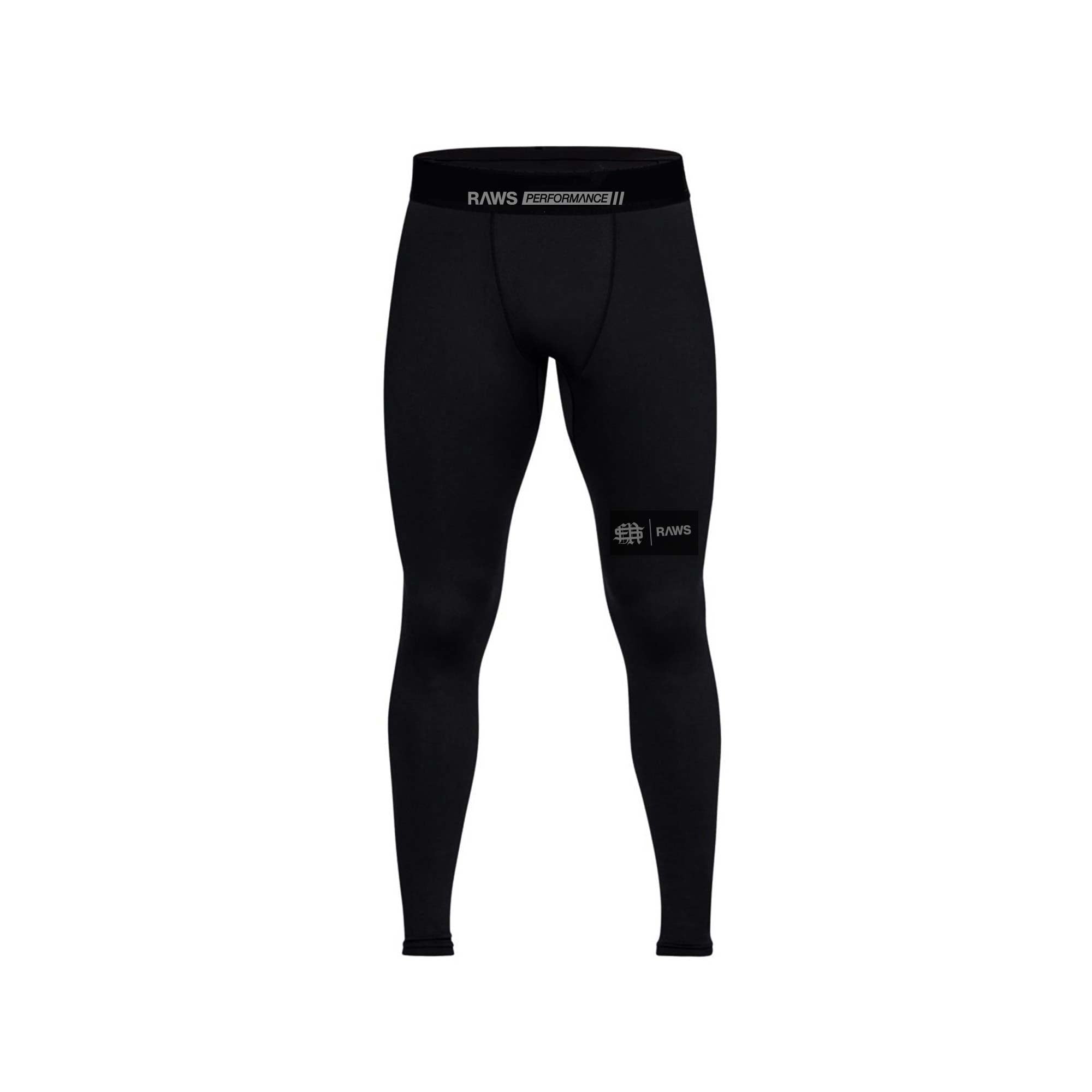 Base Layer Leggings : Black RAWS : [PERFORMANCE]