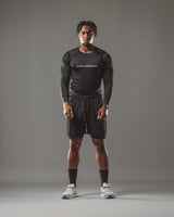 Long Sleeve Base Layer : Black RAWS : [PERFORMANCE]