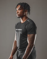 Short Sleeve Base Layer : Black RAWS : [PERFORMANCE]